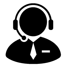 Customer service icon - dedicated support for your custom order