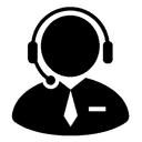 Customer service icon - dedicated support for your custom order