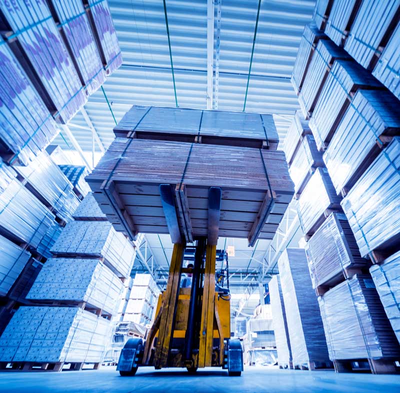 TKN Bags warehouse and production facility - custom paper bag order fulfillment process